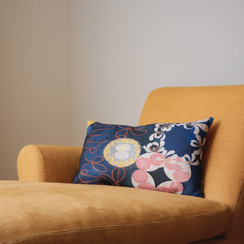 HILMA AF KLINT NR 1 CUSHION COVER BLUE/PINK