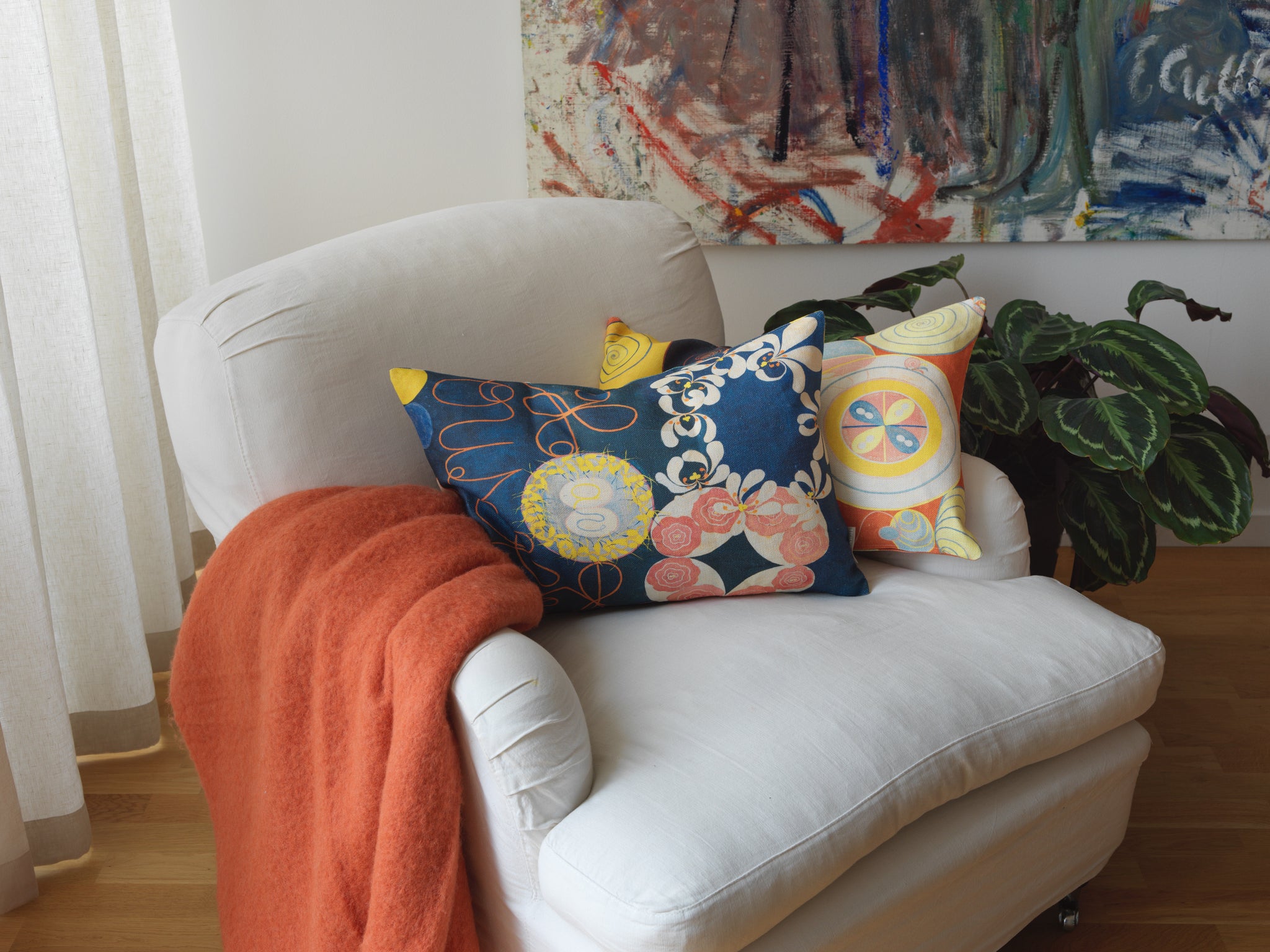HILMA af KLINT ART COLLECTION in libeco linen