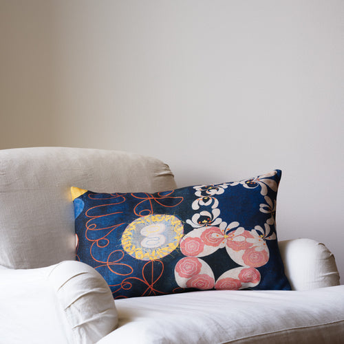 HILMA AF KLINT NR 1 CUSHION COVER BLUE/PINK